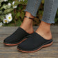 👡 Women's Perforated Platform Mules – Breathable Slip-On Summer Sandals with Cushioned Footbed, Lightweight & Easy to Walk In 🌸✨