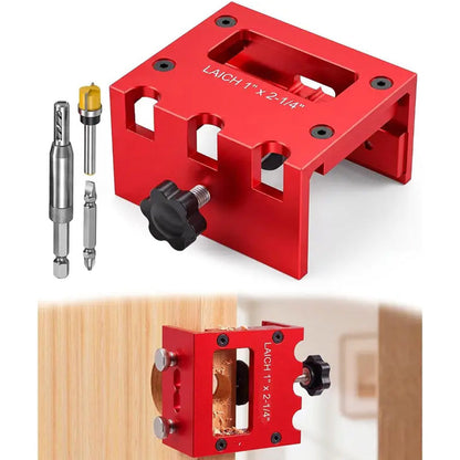 🔧Door Latch Mortising Tool Kit for Wood Doors