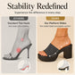 👡 Elevated Comfort Slide Heels – Stylish Platform Slip-On Sandals with Cushioned Footbed, Perfect for Work & Weekend 🌸✨