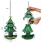 🎄 Festive Tree Bird Feeder – Metal Hanging Christmas Feeder for Garden Birds, Rust-Resistant with 360° Perch 🐦✨