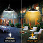💡 Solar Powered Retro Pendant Light – Vintage Style Hanging Lantern with Auto On/Off, Weatherproof for Year-Round Garden Use 🌿✨