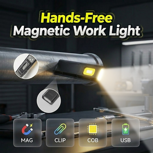 💡Hands-Free Magnetic Work Light