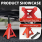 🛡️ Heavy Duty Reinforced Jack Stand – 3 Ton(6,000 Lbs) Capacity Double Locking Car Axle Stands, Wide Base for SUV & Truck 🚗💪