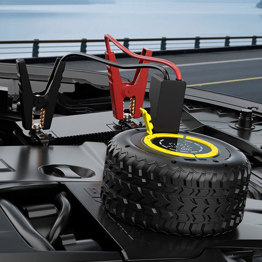 ⚡ 2-in-1 Car Jump Starter & Tyre Inflator