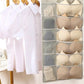 🧦 Double-Sided Hanging Underwear Organizer – 30-Pocket Space-Saving Closet Storage
