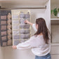 🧦 Double-Sided Hanging Underwear Organizer – 30-Pocket Space-Saving Closet Storage