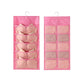 🧦 Double-Sided Hanging Underwear Organizer – 30-Pocket Space-Saving Closet Storage