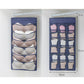 🧦 Double-Sided Hanging Underwear Organizer – 30-Pocket Space-Saving Closet Storage
