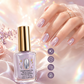 💜 Lilac Mirror Nail Strengthener – Glossy, Vegan, Strengthens ✅