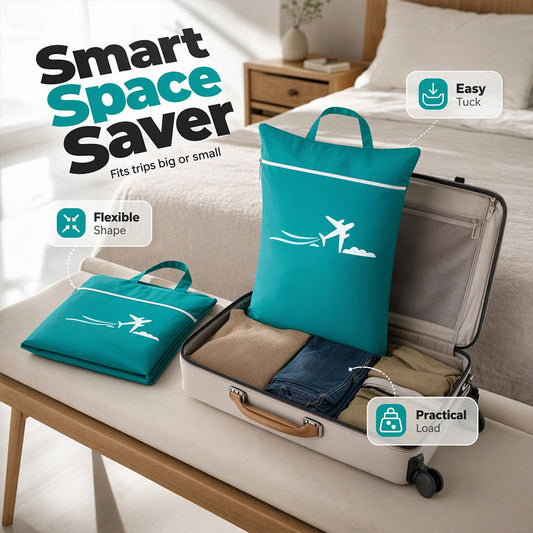 🧳 Large Waterproof Travel Laundry Bag