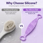 🧼 Silicone Double-Sided Back Scrubber – Hygienic, Gentle, Effective ✅