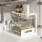 🏠 2-Tier Sliding Organizer – Carbon Steel, Under Sink, Adjustable ✅