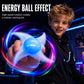 🌀 Glowing Shuriken Prop – LED Spiral, Rotating ✅