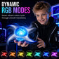 🌀 Glowing Shuriken Prop – LED Spiral, Rotating ✅