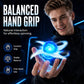 🌀 Glowing Shuriken Prop – LED Spiral, Rotating ✅