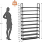 👟 10-Tier Vertical Shoe Rack Organizer
