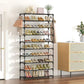 👟 10-Tier Vertical Shoe Rack Organizer