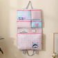 🚿 Foldable Hanging Toiletry Organizer Bag – Waterproof Travel Cosmetic Pouch with Hook
