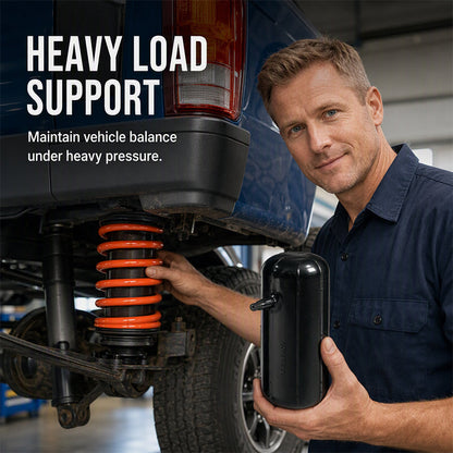 🛡️ Air Helper Springs for Coil Suspension – Restore Ride Height & Handling When Towing Caravans or Heavy Loads, Kit with Brackets 🏗️✅