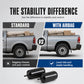 🛡️ Air Helper Springs for Coil Suspension – Restore Ride Height & Handling When Towing Caravans or Heavy Loads, Kit with Brackets 🏗️✅