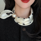 🧣 Magnetic Pearl Scarf – No-Tie, Soft, Lightweight ✅