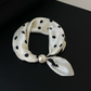 🧣 Magnetic Pearl Scarf – No-Tie, Soft, Lightweight ✅