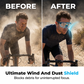 🕶️ Day & Night Riding Glasses – Anti-Glare Yellow Lens for Night Driving