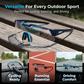 🕶️ Day & Night Riding Glasses – Anti-Glare Yellow Lens for Night Driving
