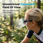 🕶️ Day & Night Riding Glasses – Anti-Glare Yellow Lens for Night Driving
