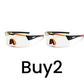 🕶️ Day & Night Riding Glasses – Anti-Glare Yellow Lens for Night Driving