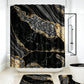 🛁Elegant Marble Pattern Bathroom Shower Curtain