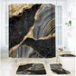 🛁Elegant Marble Pattern Bathroom Shower Curtain