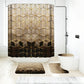 🛁Elegant Marble Pattern Bathroom Shower Curtain