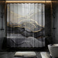 🛁Elegant Marble Pattern Bathroom Shower Curtain