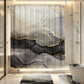 🛁Elegant Marble Pattern Bathroom Shower Curtain