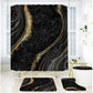 🛁Elegant Marble Pattern Bathroom Shower Curtain