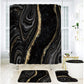 🛁Elegant Marble Pattern Bathroom Shower Curtain