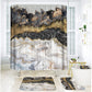 🛁Elegant Marble Pattern Bathroom Shower Curtain