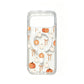 🎃 Cute Halloween Clear Case – Ghost Print, Shockproof ✅
