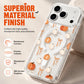 🎃 Cute Halloween Clear Case – Ghost Print, Shockproof ✅