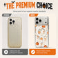 🎃 Cute Halloween Clear Case – Ghost Print, Shockproof ✅