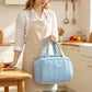 👜 Quilted Insulated Lunch Bag – Water Resistant Soft Cooler Tote