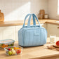 👜 Quilted Insulated Lunch Bag – Water Resistant Soft Cooler Tote
