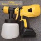 🎨 High-Pressure Cordless Paint Sprayer: 5 Nozzle Sizes, Stepless Speed Control, 800ml Capacity for Fast, Smooth Finishes
