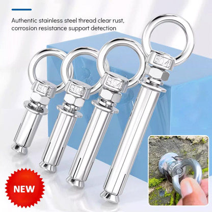 🔩304 Stainless Steel Lifting Ring Expansion Eyebolt