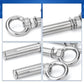 🔩304 Stainless Steel Lifting Ring Expansion Eyebolt