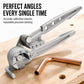 🔧 3-in-1 Manual Pipe Bender – 6/8/10mm, 180°, Heavy Duty ✅