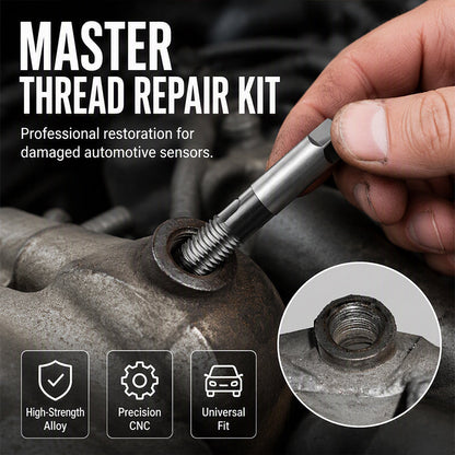 🔧Exhaust Pipe Thread Chaser & Oxygen Sensor Repair Tool