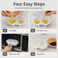 🔥Microwave Egg Poacher – Dual-Cavity Steamer, Rapid Heating, Non-Stick PP – Ideal for Home, Office & Travel! 🔥