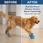 ☀️ Breathable Dog Booties with Non-Slip Sole – Lightweight Mesh for Hot Pavement